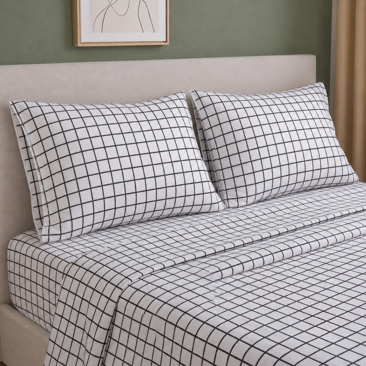 Par de Fundas de Almohada Koala Estampada -Color y tamaño a Elegir