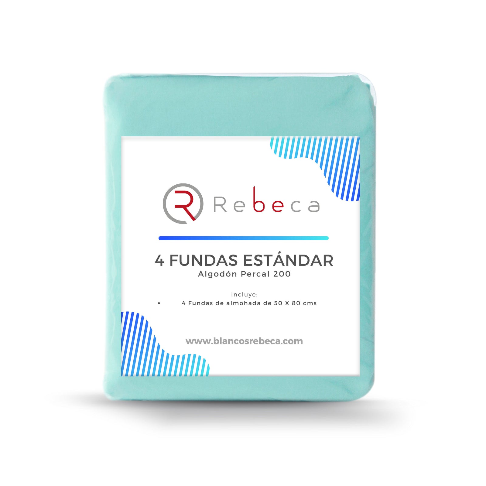 4 Fundas De Almohada Estándar 200 -15 Colores A Elegir