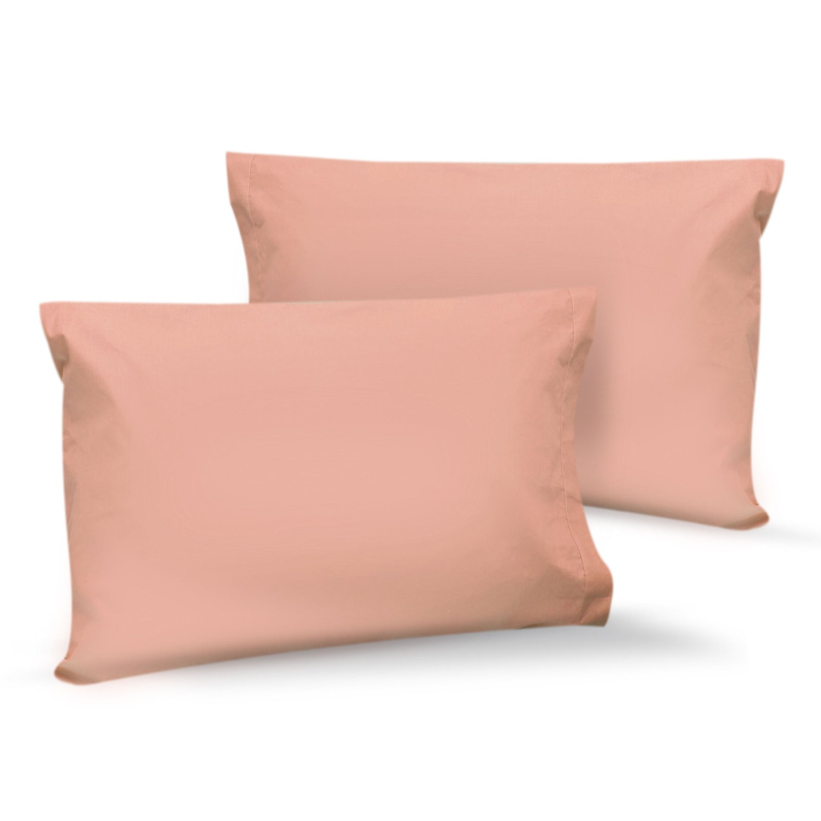 Par de Fundas de Almohada Confort Percal 300 Tamaño Estándar - Color a Elegir