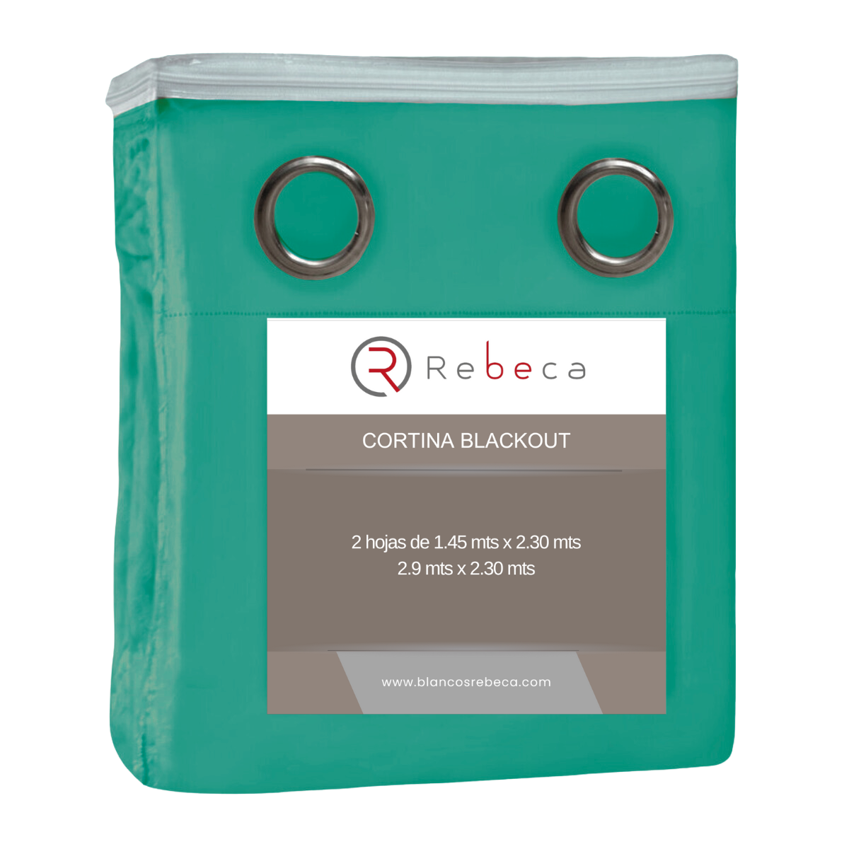 Cortina Blackout Rebeca - 2 Paneles -  2 Tamaños disponibles