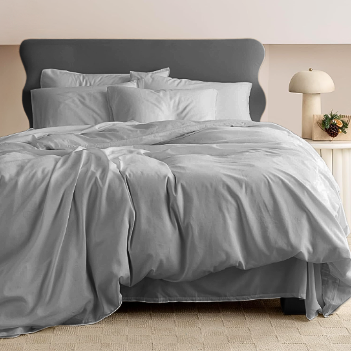 Juego de Fundas de Duvet Tencel - Fibra de Eucalipto Ultra-fresco y Ultra-suave - Tamaño y Color a Elegir