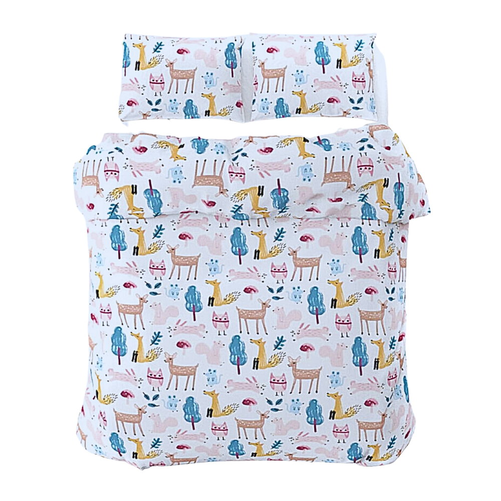 Juego de Fundas de Duvet Koala Estampado- Microfibra Ultra Suave - Tamaño y Color a Elegir