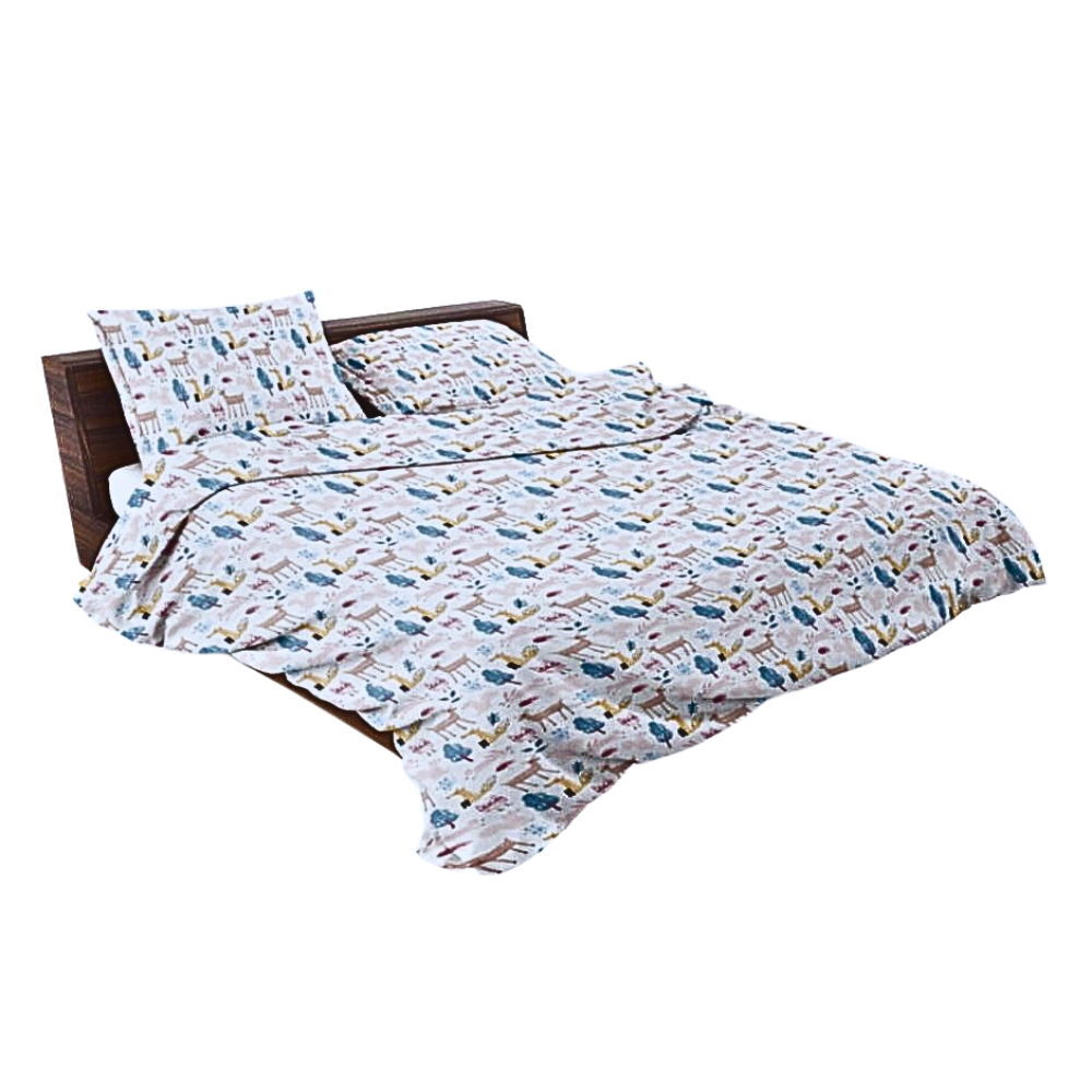 Juego de Fundas de Duvet Koala Estampado- Microfibra Ultra Suave - Tamaño y Color a Elegir