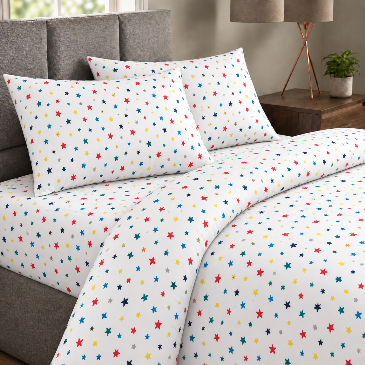 Juego de Fundas de Duvet Koala Estampado- Microfibra Ultra Suave - Tamaño y Color a Elegir