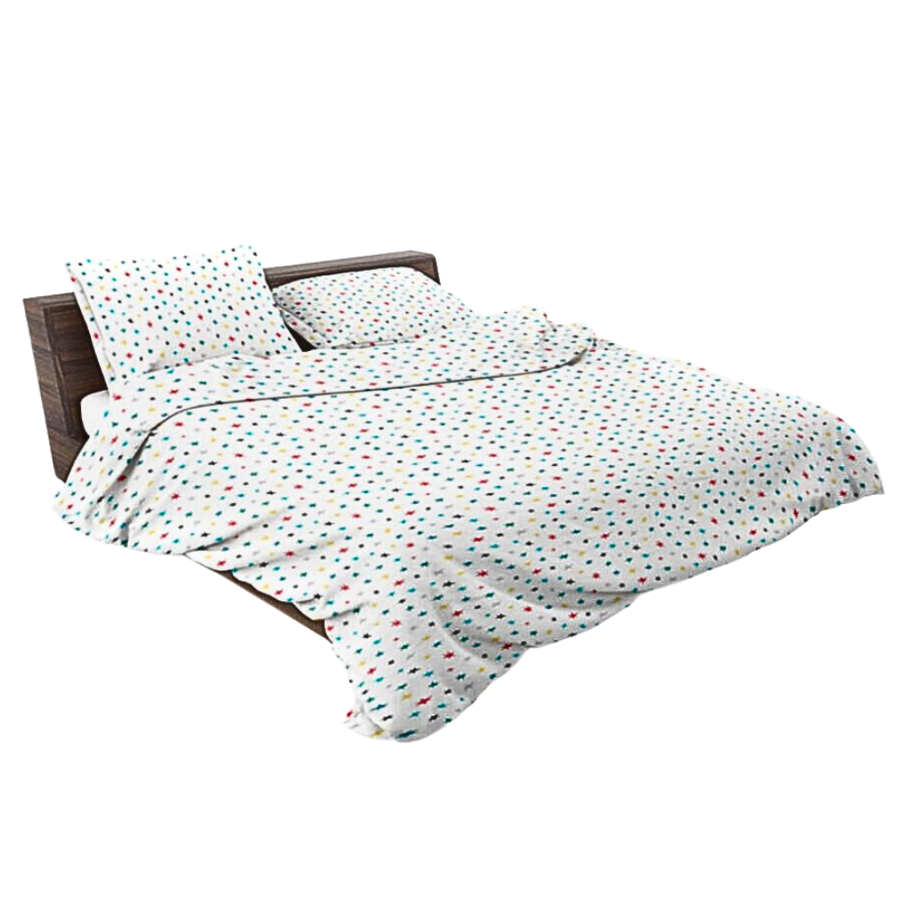 Juego de Fundas de Duvet Koala Estampado- Microfibra Ultra Suave - Tamaño y Color a Elegir