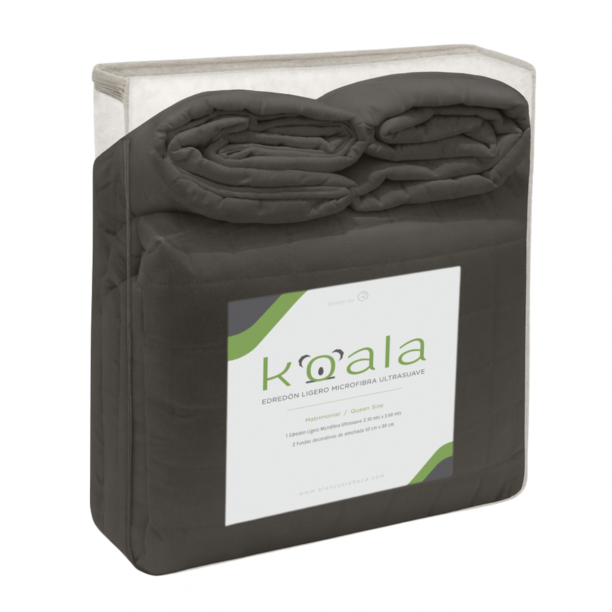 EDREDON LIGERO KOALA  -TAMAÑO Y COLOR A ELEGIR