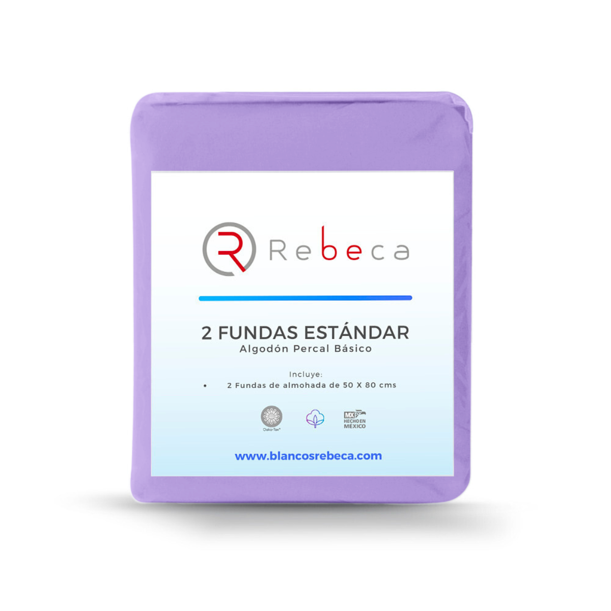 Par de Fundas De Almohada Estándar 200 -15 Colores A Elegir