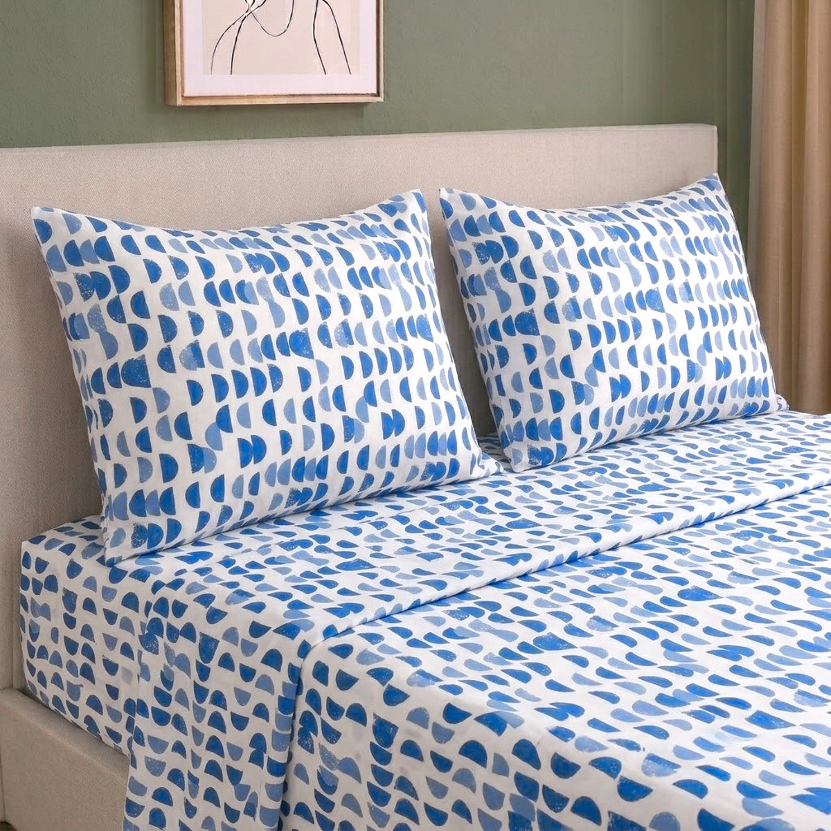 Par de Fundas de Almohada Koala Tamaño Estándar Estampada -Color a Elegir