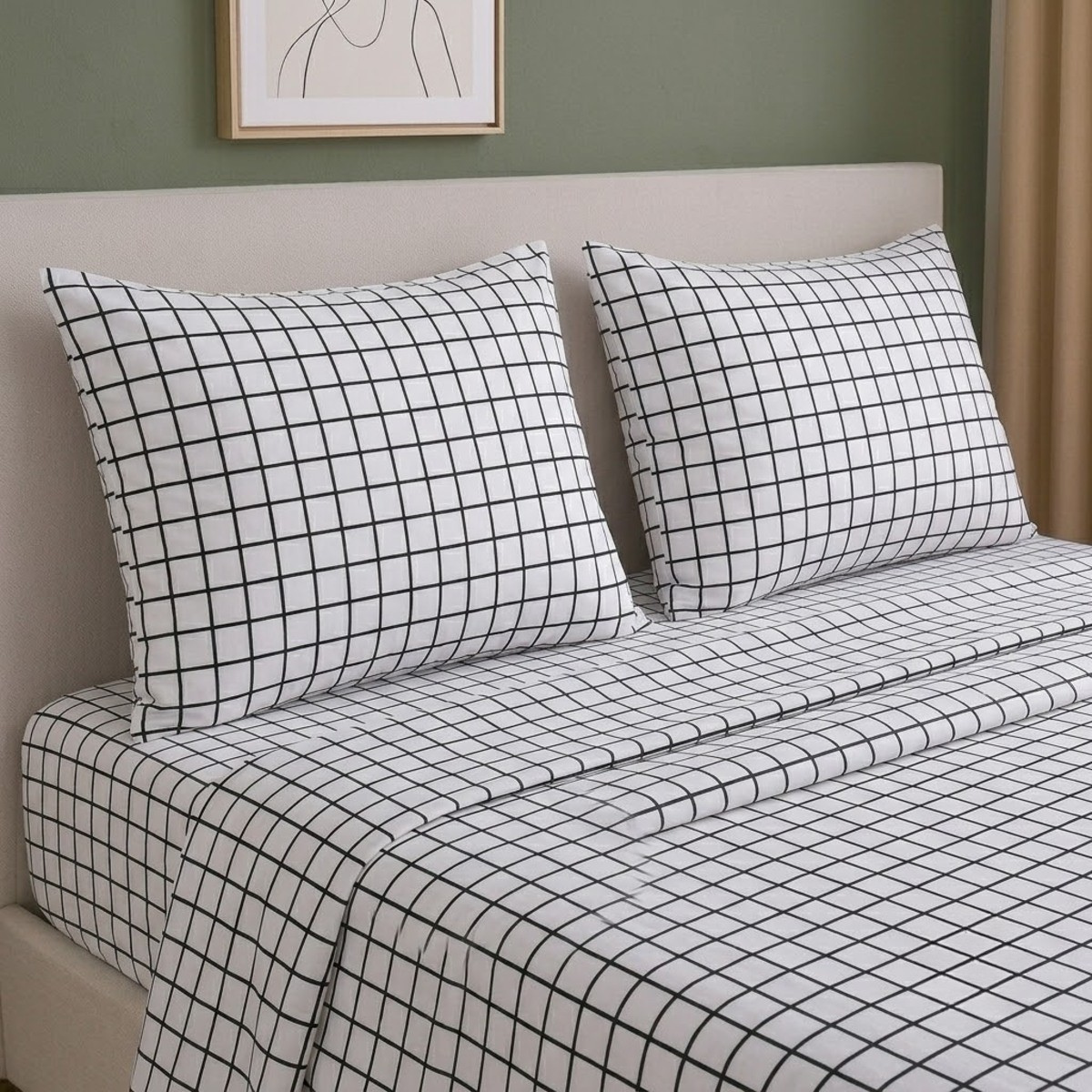 Par de Fundas de Almohada Koala Tamaño Estándar Estampada -Color a Elegir
