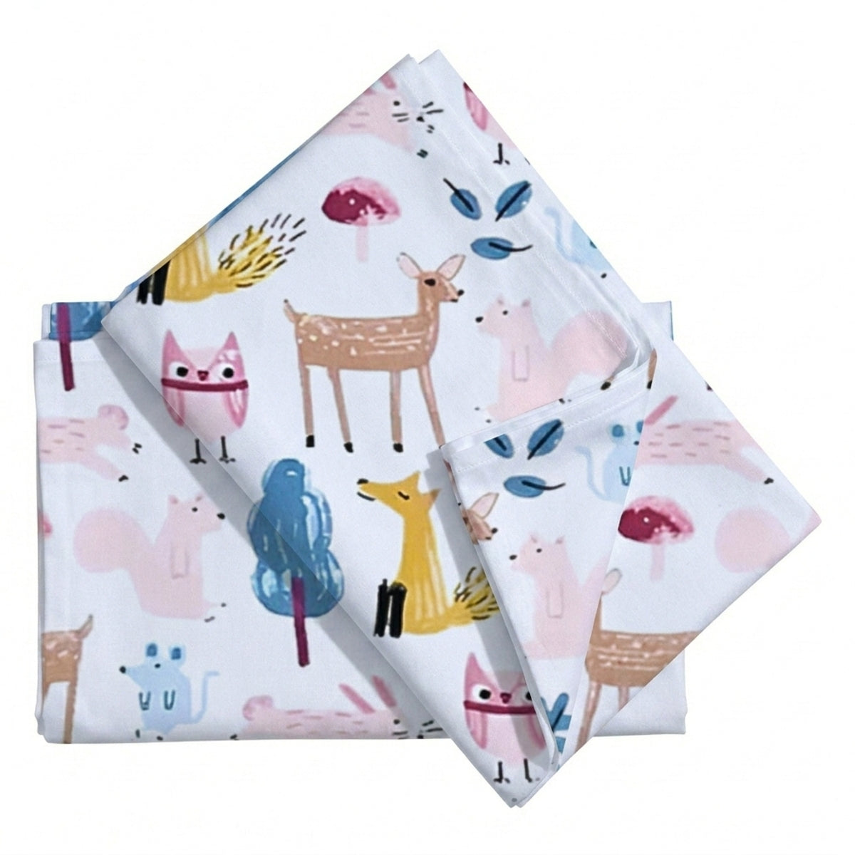 Par de Fundas de Almohada Koala Tamaño Estándar Estampada -Color a Elegir