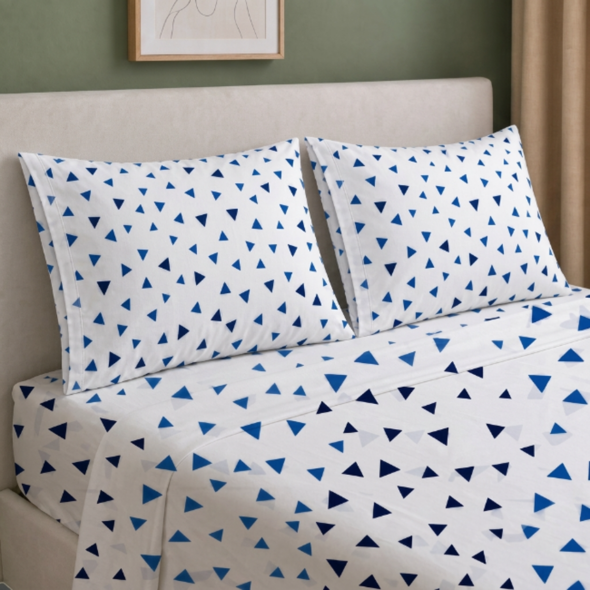 Par de Fundas de Almohada Koala Estampada -Color y tamaño a Elegir