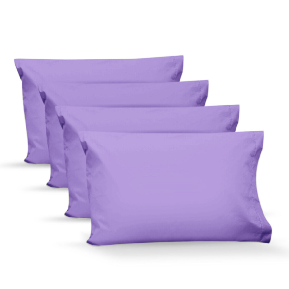 4 Fundas De Almohada Estándar 200 -15 Colores A Elegir