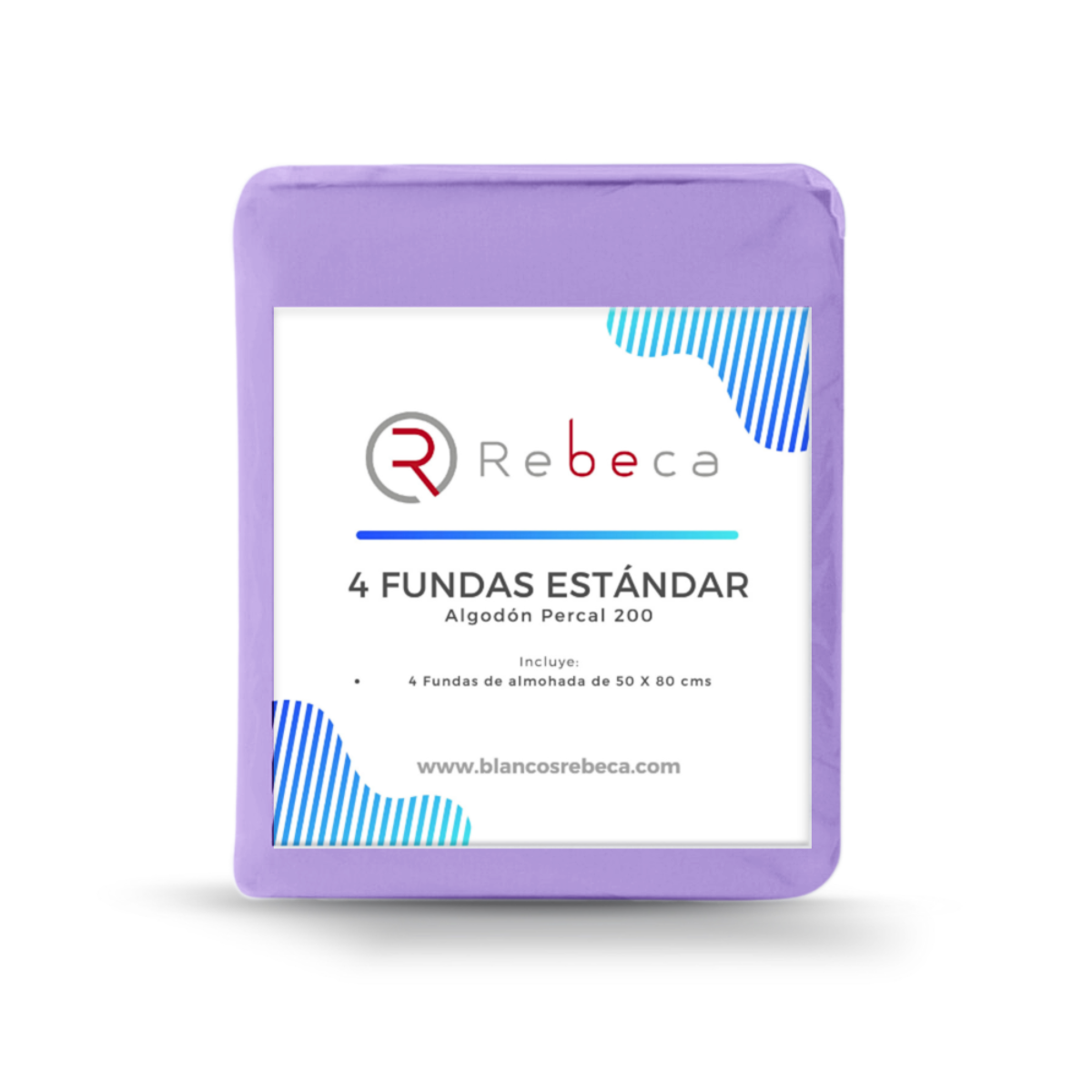 4 Fundas De Almohada Estándar 200 -15 Colores A Elegir