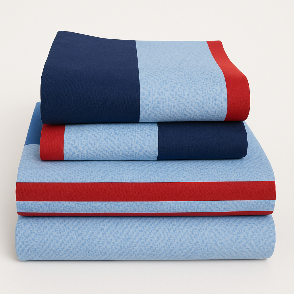 Juego de Sábanas Básica Algodón Percal 200 Estampado -Tamaño y color a elegir