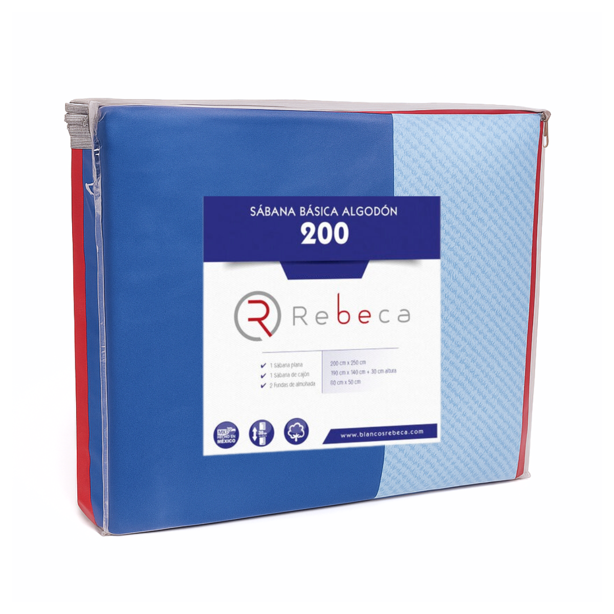 Juego de Sábanas Básica Algodón Percal 200 Estampado -Tamaño y color a elegir