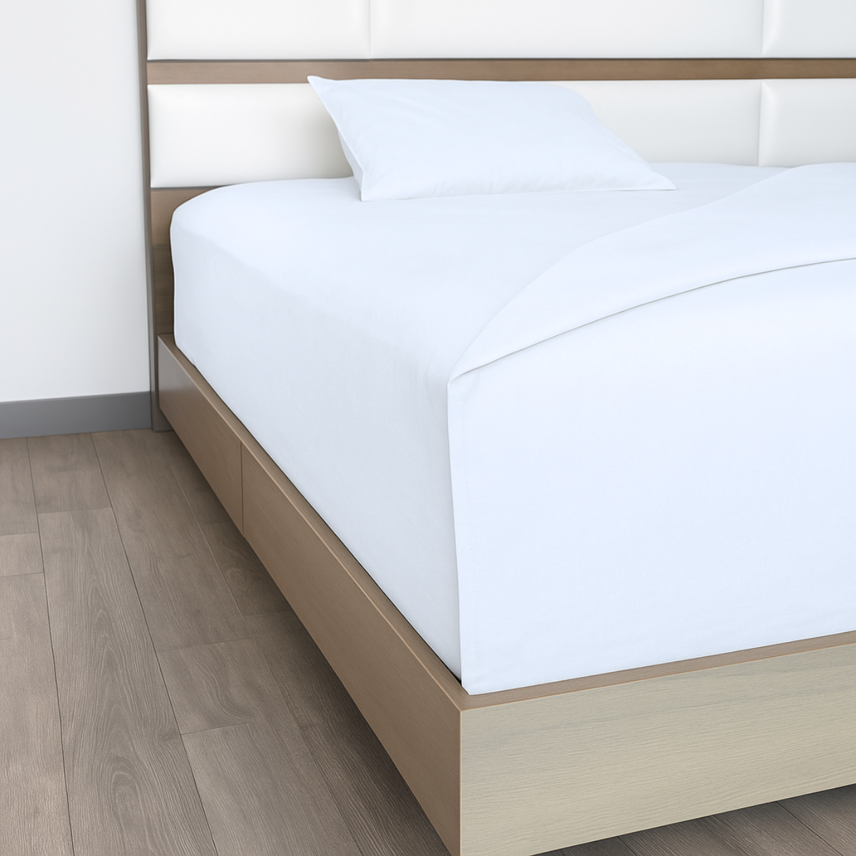 Juego de Sábanas Básica Algodón Percal 200 -Tamaño y color a elegir