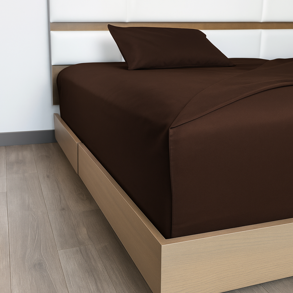 Juego de Sábanas Básica Algodón Percal 200 -Tamaño y color a elegir