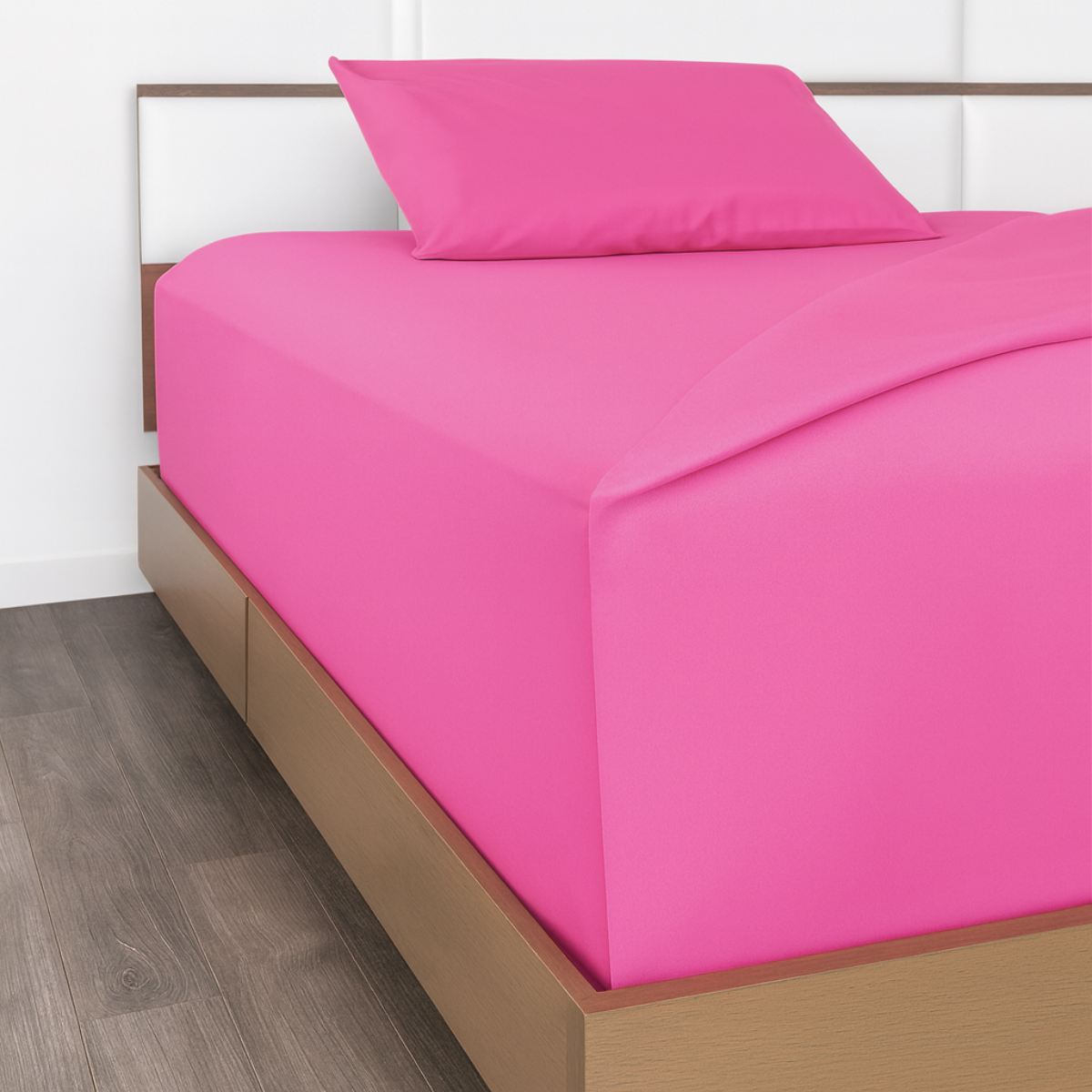 Juego de Sábanas Básica Algodón Percal 200 -Tamaño y color a elegir