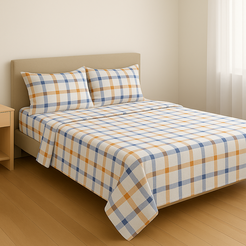 Juego de Sábanas Básica Algodón Percal 200 Estampado -Tamaño y color a elegir