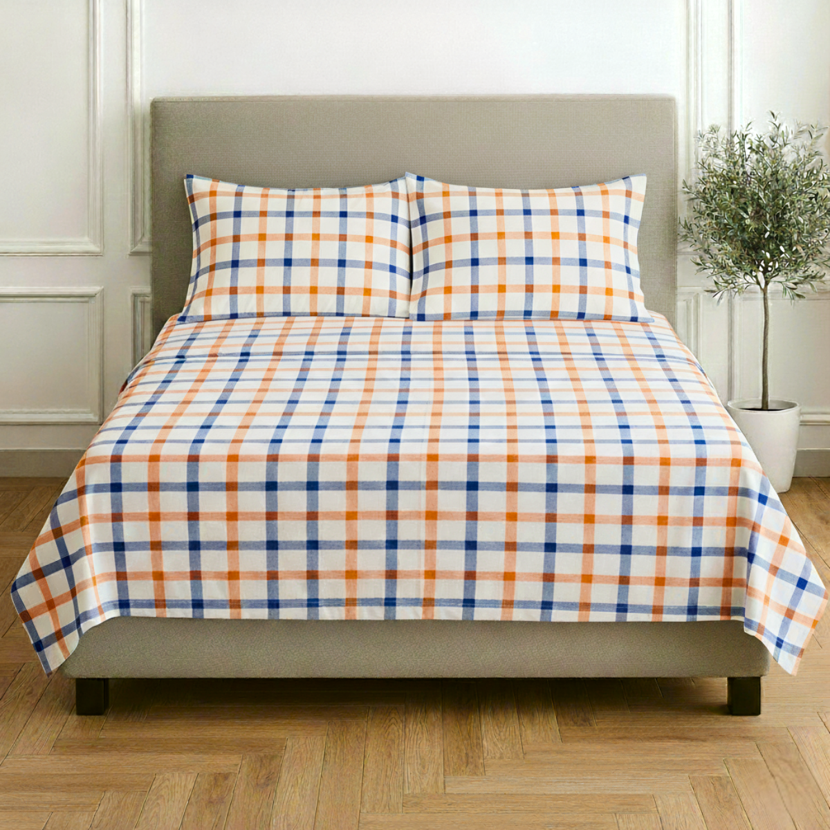 Juego de Sábanas Básica Algodón Percal 200 Estampado -Tamaño y color a elegir