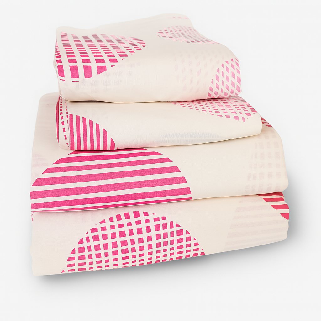 Juego de Sábanas Básica Algodón Percal 200 Estampado -Tamaño y color a elegir