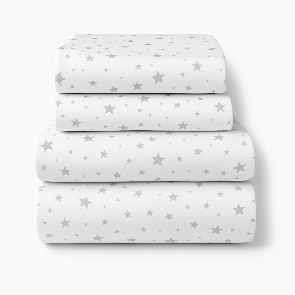 Juego de Sábanas Básica Algodón Percal 200 Estampado -Tamaño y color a elegir