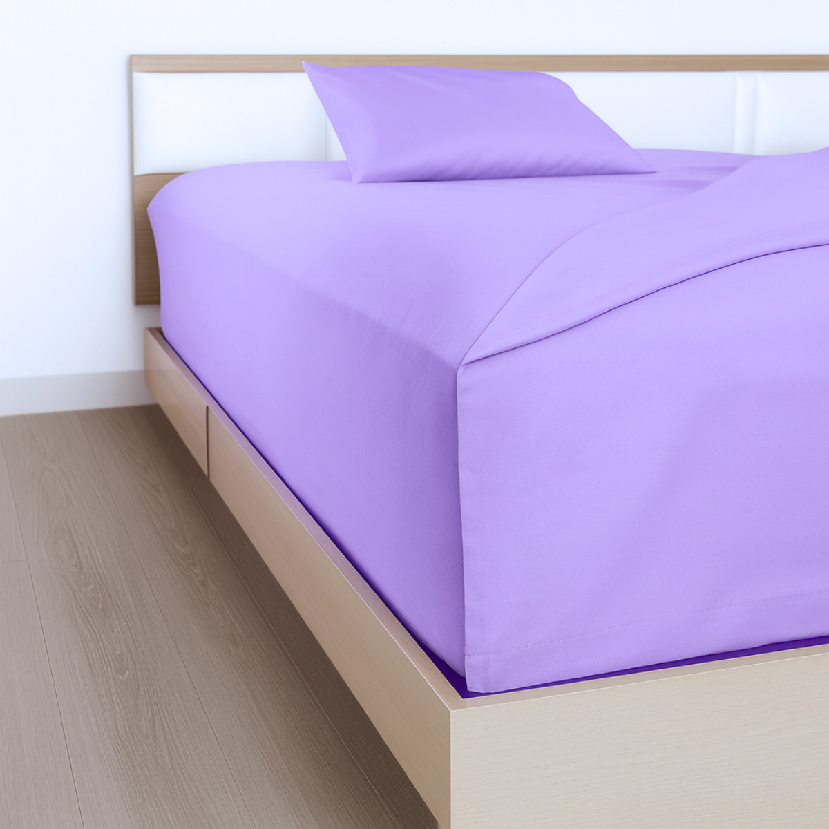 Juego de Sábanas Básica Algodón Percal 200 -Tamaño y color a elegir