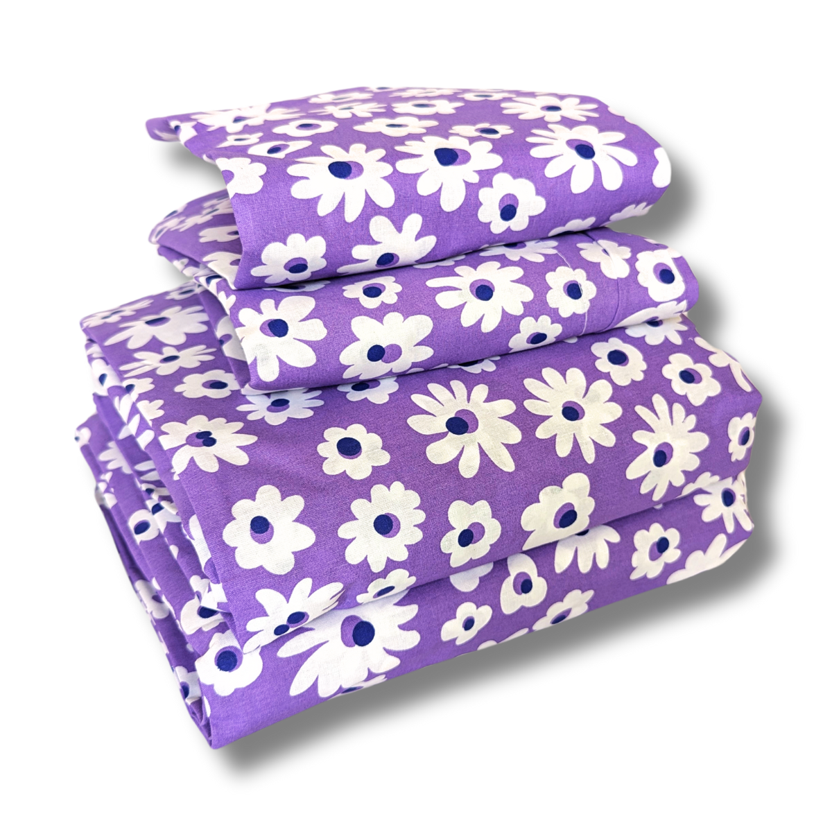 Juego de Sábanas Básica Algodón Percal 200 Estampado -Tamaño y color a elegir