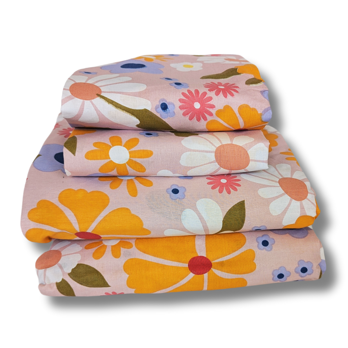 Juego de Sábanas Básica Algodón Percal 200 Estampado -Tamaño y color a elegir