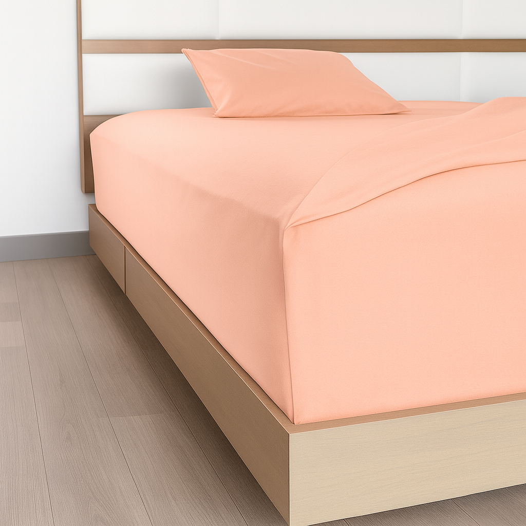 Juego de Sábanas Básica Algodón Percal 200 -Tamaño y color a elegir