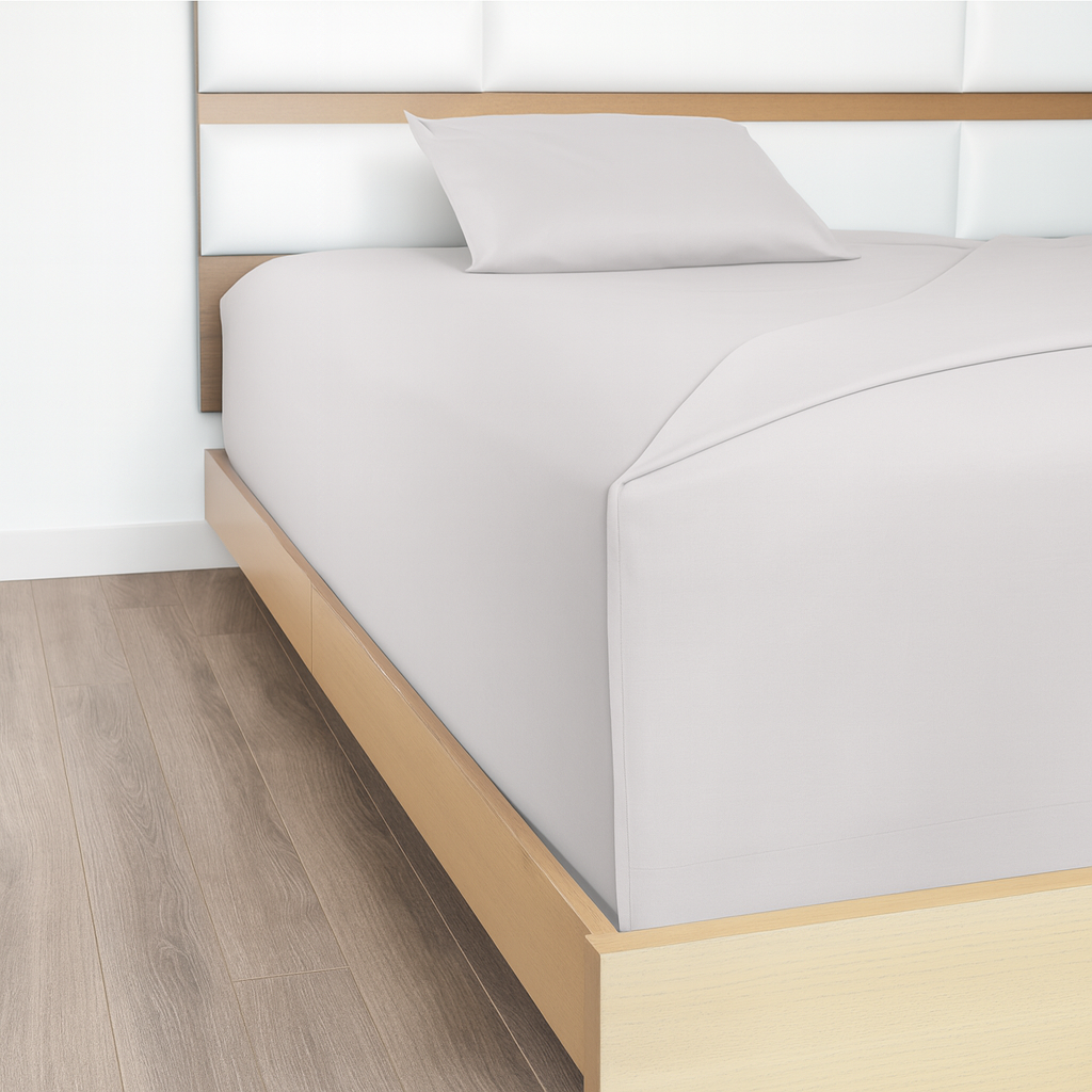 Juego de Sábanas Básica Algodón Percal 200 -Tamaño y color a elegir