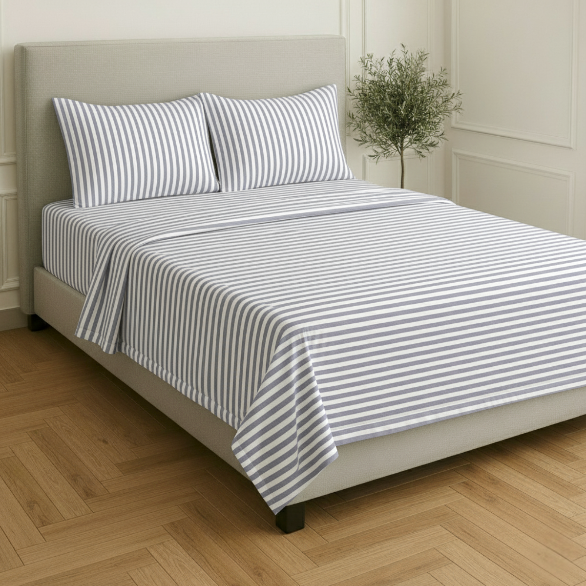 Juego de Sábanas Básica Algodón Percal 200 Estampado -Tamaño y color a elegir