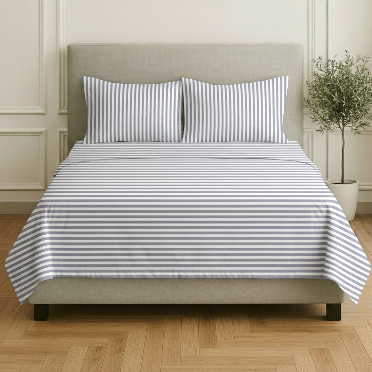 Juego de Sábanas Básica Algodón Percal 200 Estampado -Tamaño y color a elegir