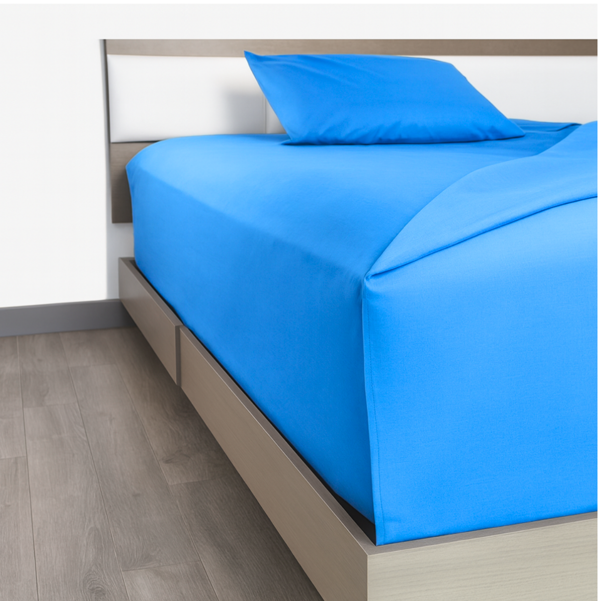 Juego de Sábanas Básica Algodón Percal 200 -Tamaño y color a elegir