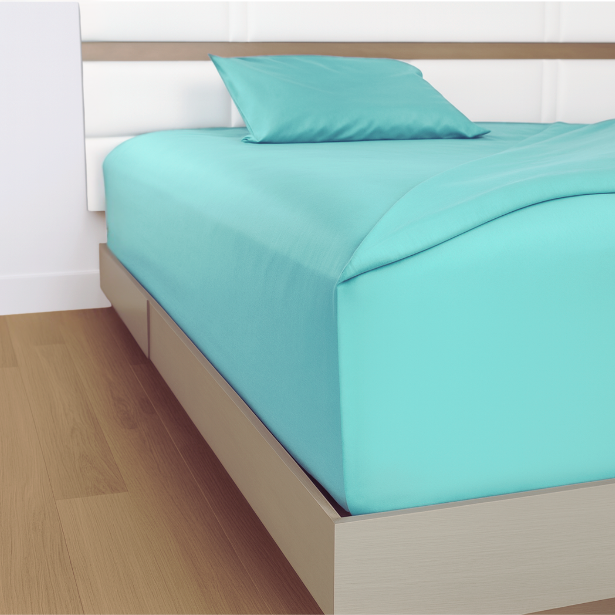 Juego de Sábanas Básica Algodón Percal 200 -Tamaño y color a elegir