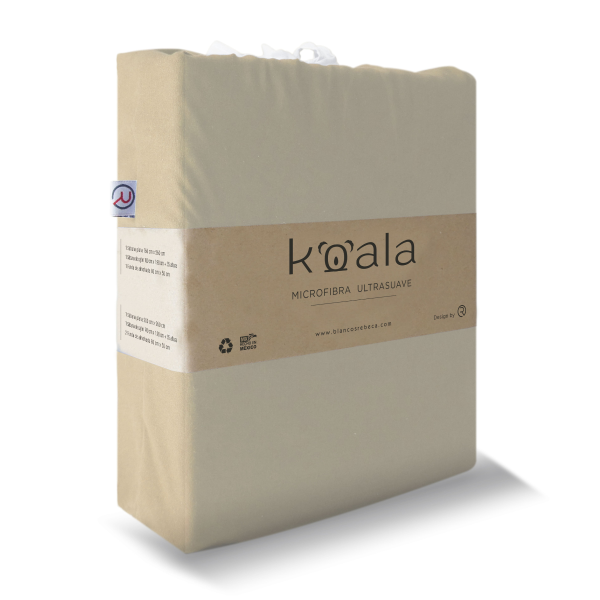 Juego de Sábanas Koala Microfibra Ecológica Ultrasuave - Tamaño y color a elegir