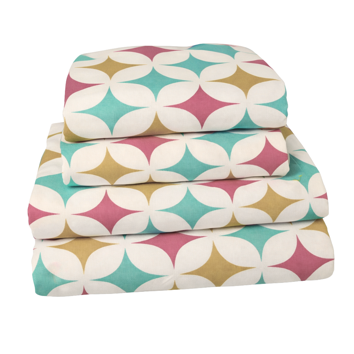 Juego de Sábanas Básica Algodón Percal 200 Estampado -Tamaño y color a elegir