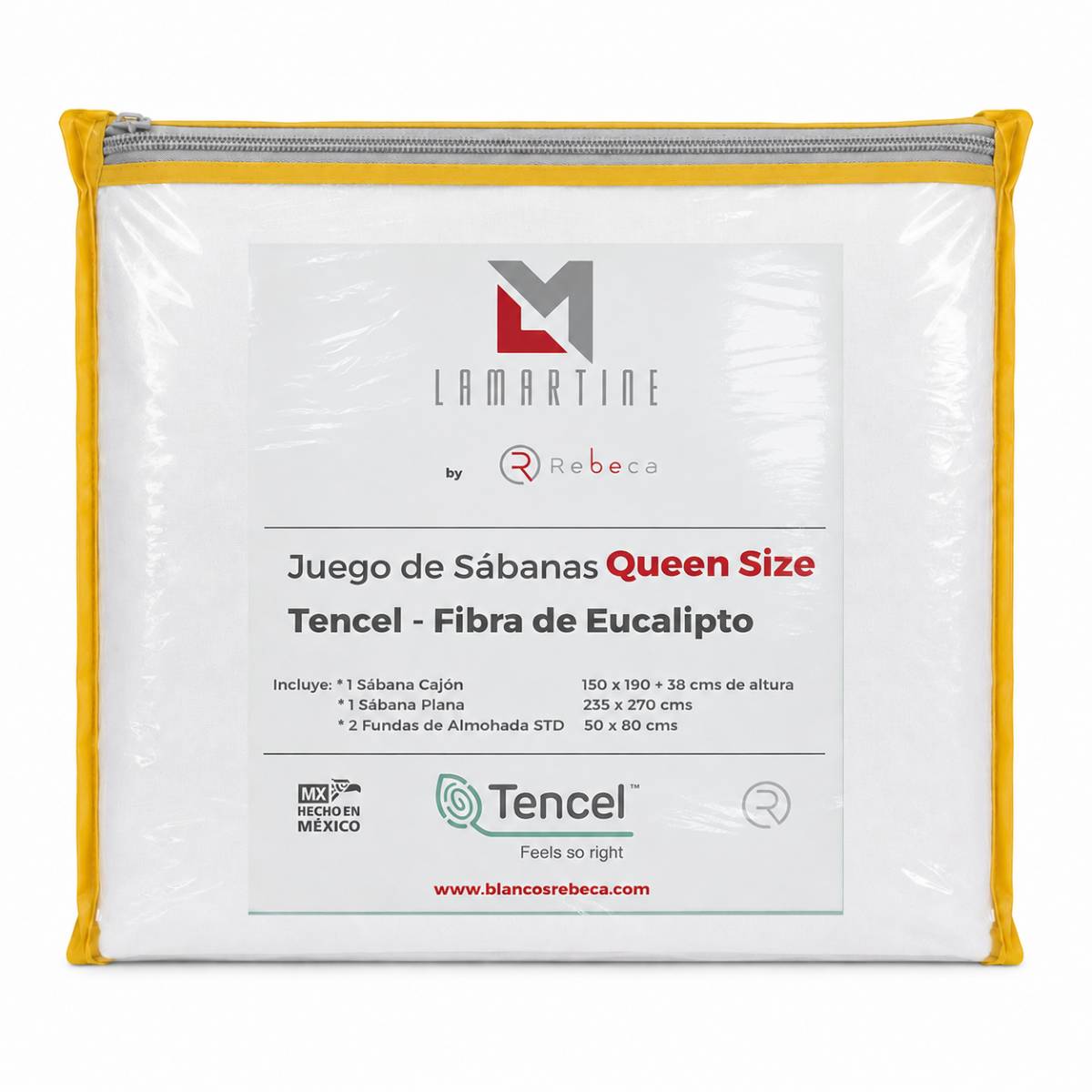 Juego de Sábanas Tencel - Fibra de Eucalipto Ultra-fresco y Ultra-suave - Tamaño y Color a Elegir