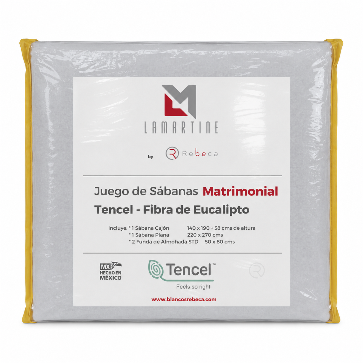 Juego de Sábanas Tencel - Fibra de Eucalipto Ultra-fresco y Ultra-suave - Tamaño y Color a Elegir