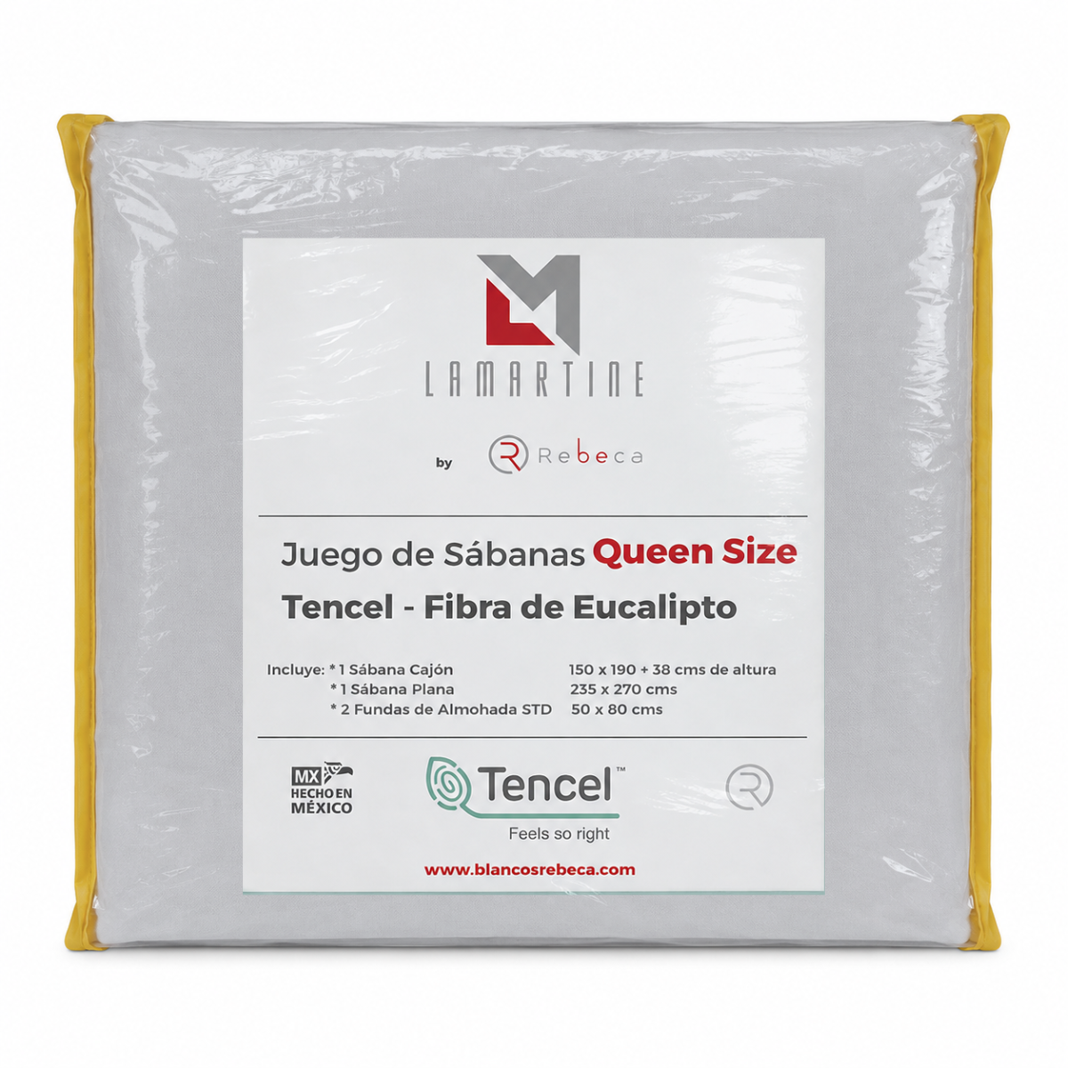 Juego de Sábanas Tencel - Fibra de Eucalipto Ultra-fresco y Ultra-suave - Tamaño y Color a Elegir