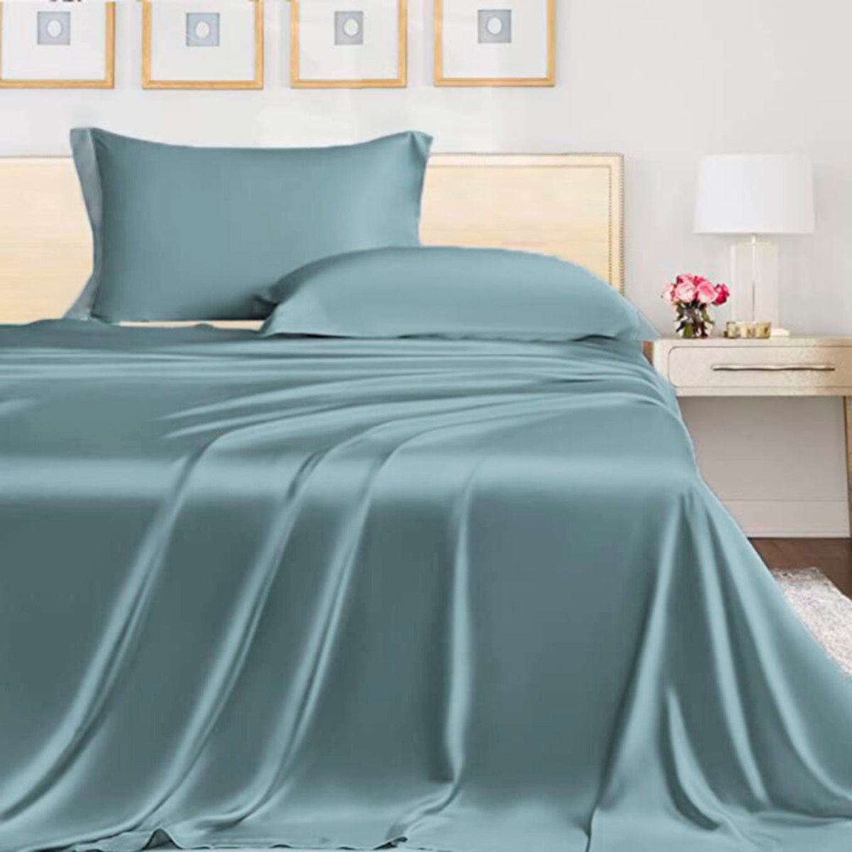 Juego de Sábanas Tencel - Fibra de Eucalipto Ultra-fresco y Ultra-suave - Tamaño y Color a Elegir