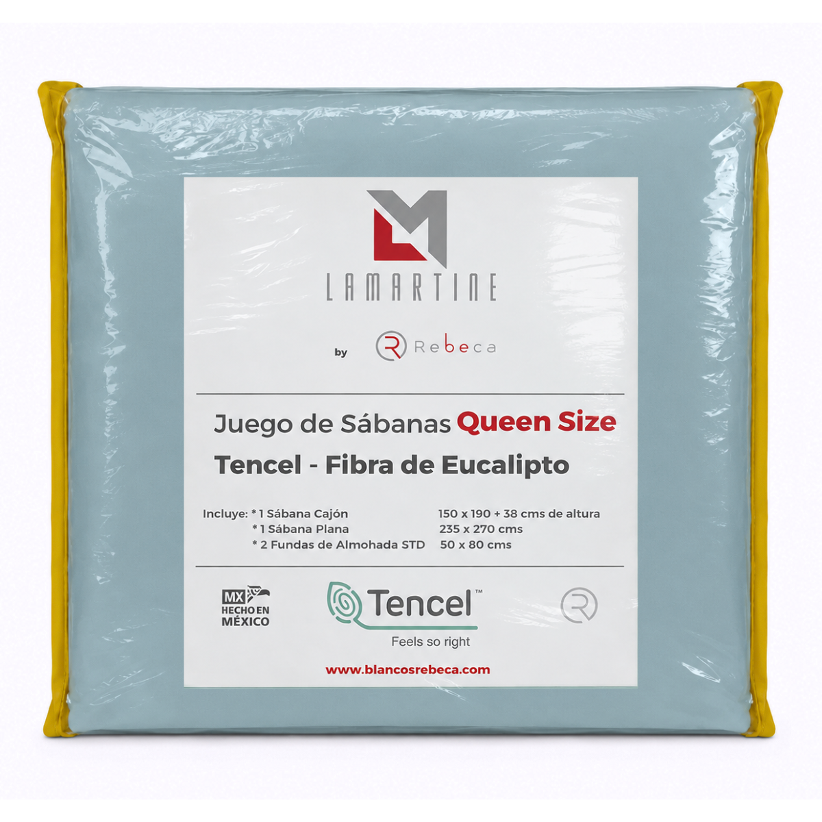 Juego de Sábanas Tencel - Fibra de Eucalipto Ultra-fresco y Ultra-suave - Tamaño y Color a Elegir