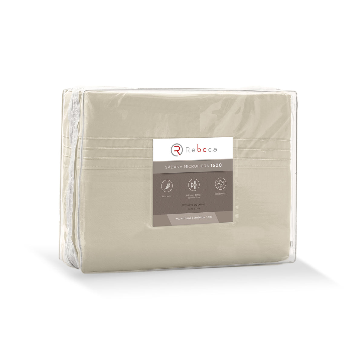 Juego de Sábanas Microfibra Ultrasuave 1500 -Tamaño y color a elegir