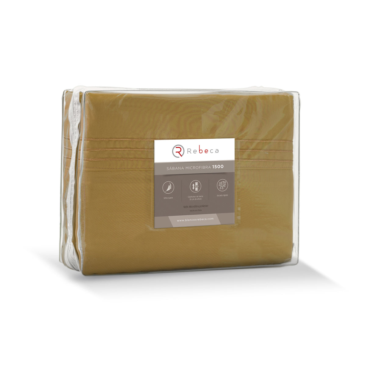 Juego de Sábanas Microfibra Ultrasuave 1500 -Tamaño y color a elegir