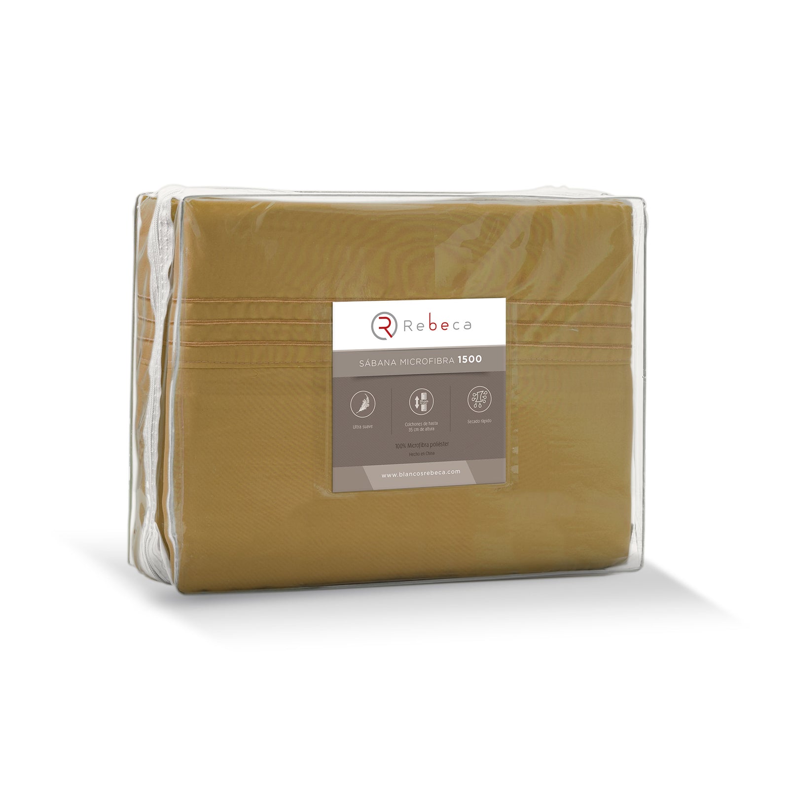 Juego de Sábanas Microfibra Ultrasuave 1500 -Tamaño y color a elegir