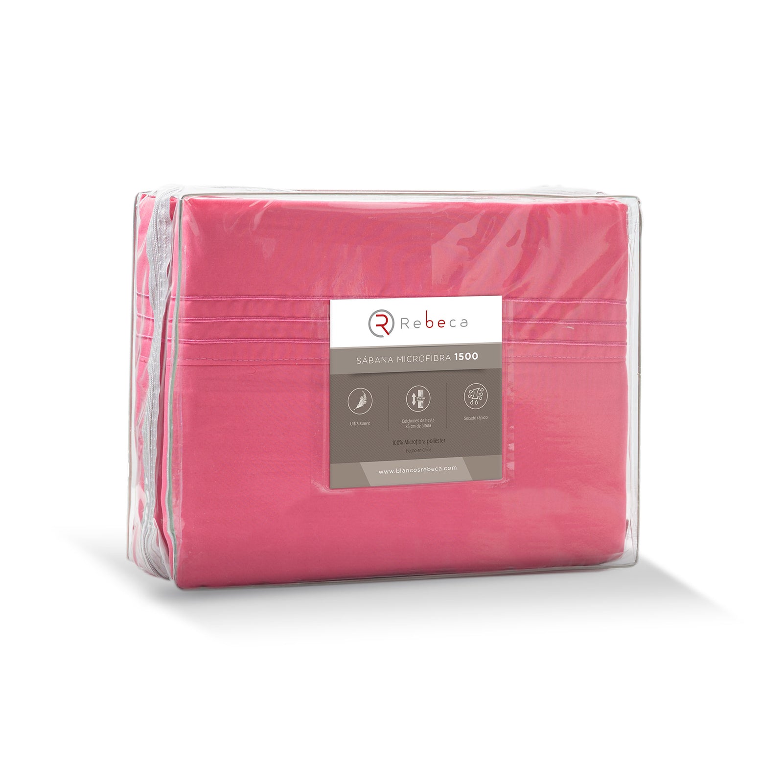 Juego de Sábanas Microfibra Ultrasuave 1500 -Tamaño y color a elegir