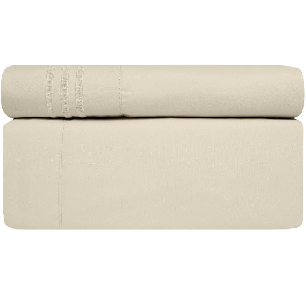 Juego de Sábanas Microfibra Ultrasuave 1500 -Tamaño y color a elegir