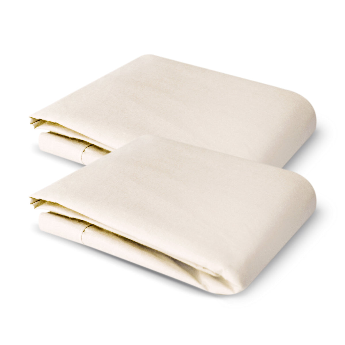 Par de Fundas de Almohada Confort Percal 300 Tamaño Estándar - Color a Elegir