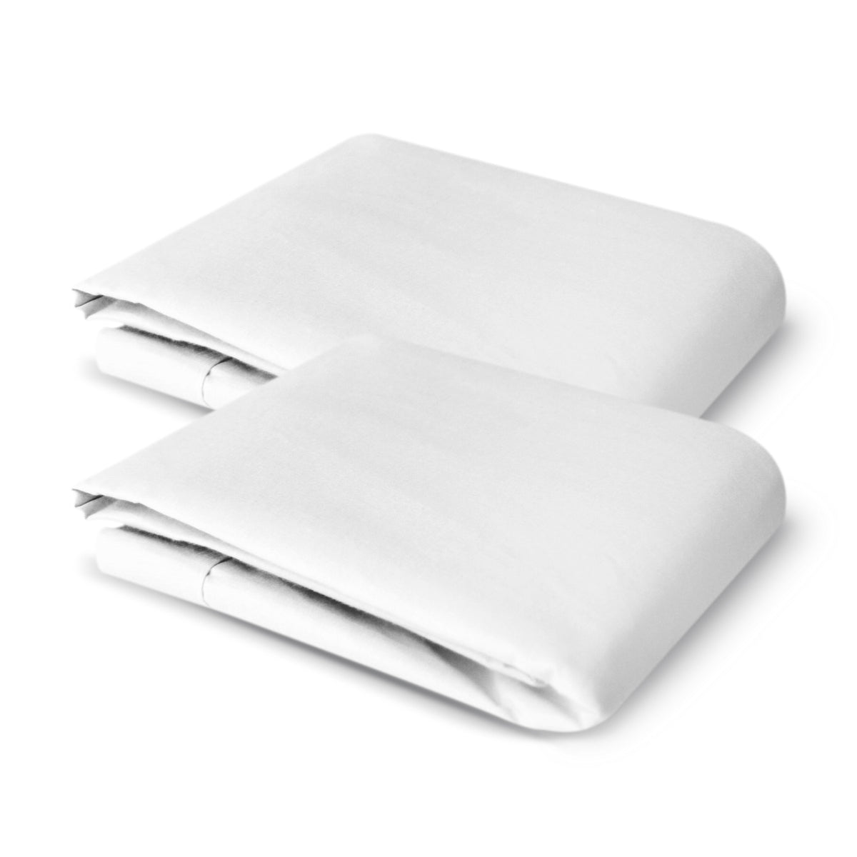 Par de Fundas de Almohada Confort Percal 300 Tamaño Estándar - Color a Elegir