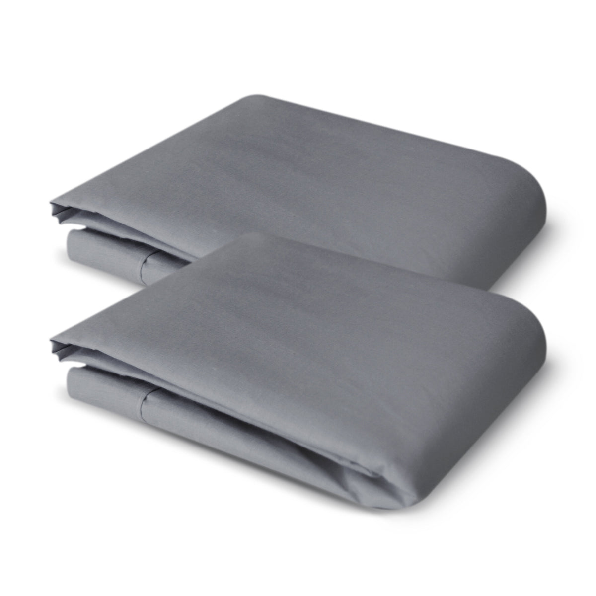 Par de Fundas de Almohada Confort Percal 300 Tamaño Estándar - Color a Elegir